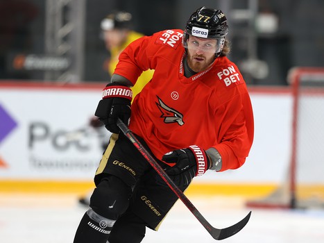 Раскатка «Авангарда» перед матчем с ХК «Сочи»