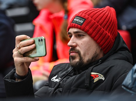 Открытая тренировка «Авангарда» перед вторым раундом плей-офф