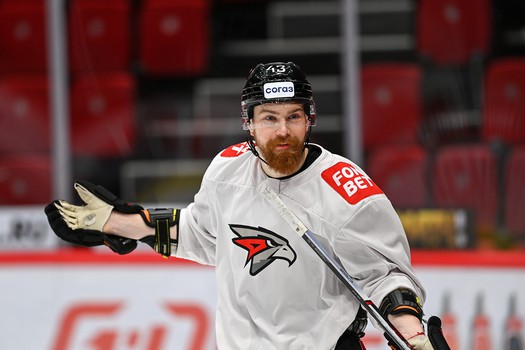 Раскатка «Авангарда» перед вторым матчем серии с «Локомотивом»