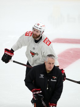 Раскатка «Авангарда» перед вторым матчем финальной серии с ЦСКА