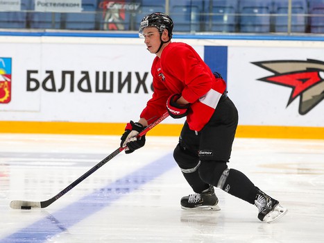 Раскатка «Авангарда» перед матчем с «Сибирью»