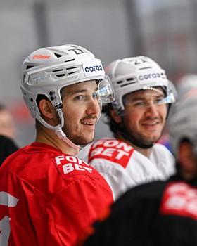 Тренировка «Авангарда» в Омске