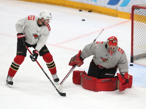 Открытая тренировка «Авангарда» перед плей-офф