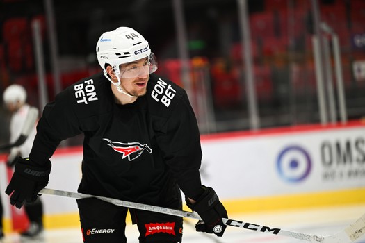 Открытая тренировка «Авангарда» для СМИ