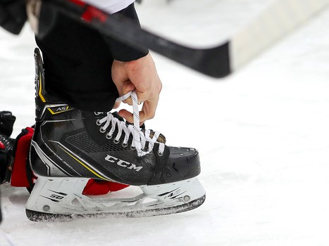 Раскатка «Авангарда» перед матчем с «Витязем»