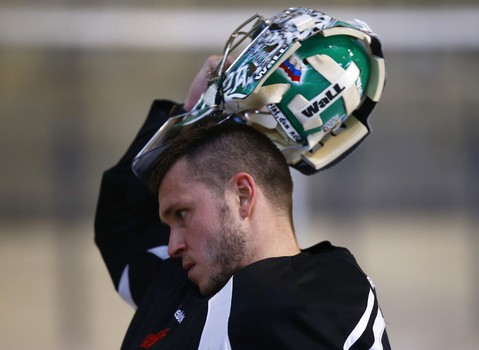 Раскатка перед первым матчем межсезонья в Фюссене