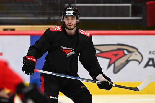 Тренировка «Авангарда» перед матчем с «Адмиралом»