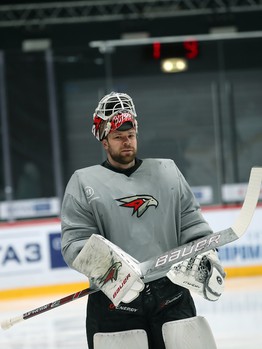 Раскатка «Авангарда» перед вторым матчем серии с «Салаватом Юлаевым»