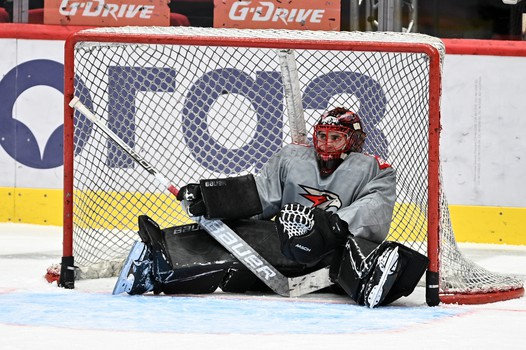 Раскатка «Авангарда» перед матчем с ЦСКА