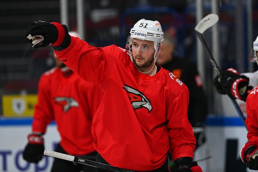 Тренировка «Авангарда» в Магнитогорске