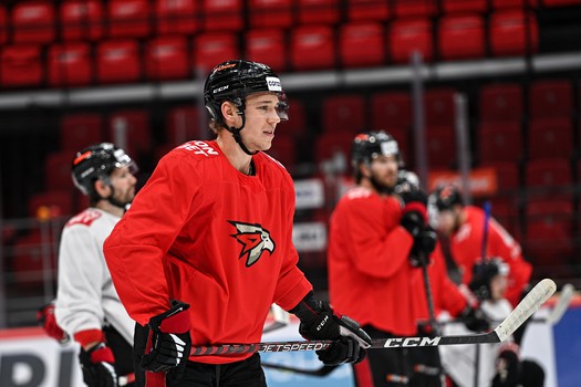 Раскатка «Авангарда» перед матчем с «Салаватом Юлаевым»