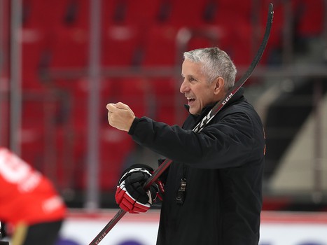 Открытая тренировка «Авангарда» перед вторым раундом плей-офф