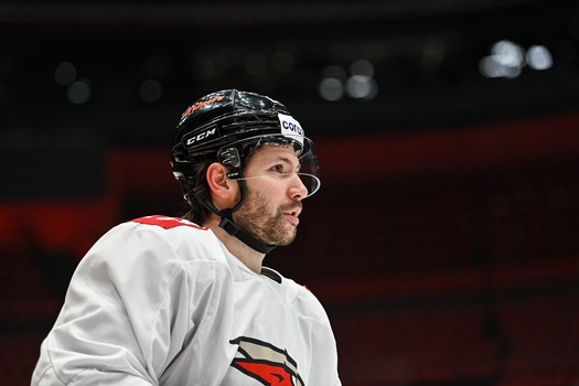 Раскатка «Авангарда» перед матчем с «Салаватом Юлаевым»