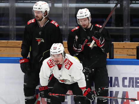 Раскатка «Авангарда» перед пятым матчем финальной серии с ЦСКА