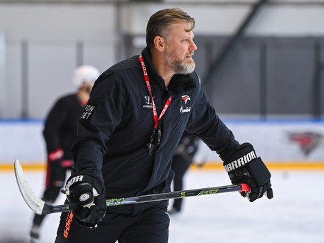 Тренировка «Авангарда» в Омске