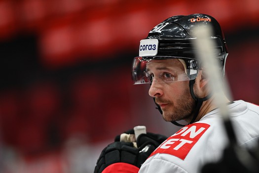 Тренировка «Авангарда» перед матчем с «Ак Барсом»