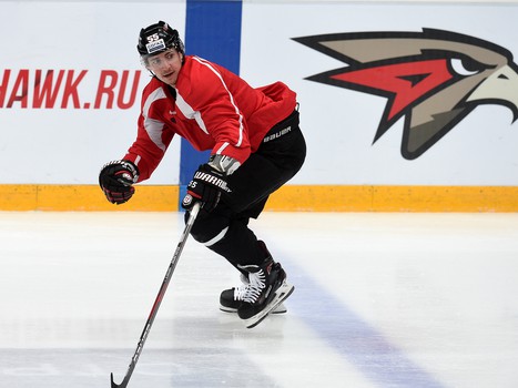 Раскатка «Авангарда» перед матчем с рижским «Динамо»