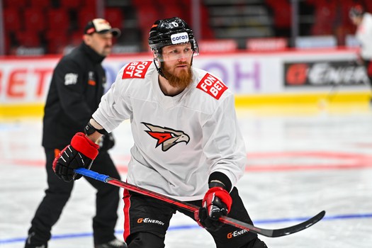 Раскатка «Авангарда» перед матчем с ХК «Сочи»