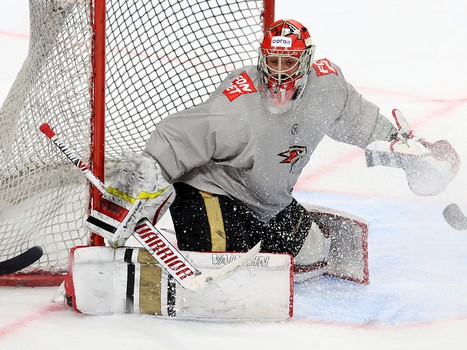 Раскатка «Авангарда» перед матчем с «Автомобилистом»