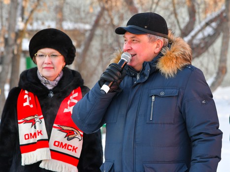 В Омске открыли площадки для занятий хоккеем