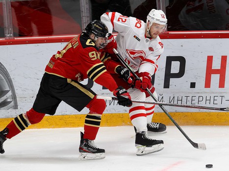 17.02.2022. Товарищеский матч. «Авангард» - «Спартак» 3:5