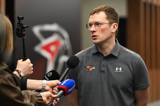 Открытая тренировка «Авангарда» для СМИ