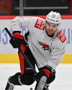 Тренировка «Авангарда» в Омске