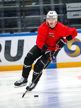 Раскатка «Авангарда» перед выездным матчем со «Спартаком»