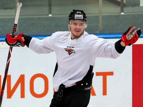 Открытая тренировка «Авангарда» для прессы и болельщиков