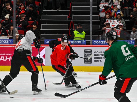 Открытая тренировка «Авангарда» перед вторым раундом плей-офф