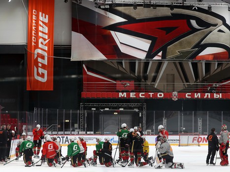 Открытая тренировка «Авангарда» перед плей-офф