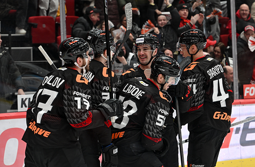 ИГРА В РИТМЕ СЕРДЦА | Победная раздевалка «Авангарда» после матча с «Сибирью»