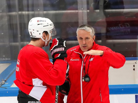 Раскатка «Авангарда» перед вторым матчем финальной серии с ЦСКА