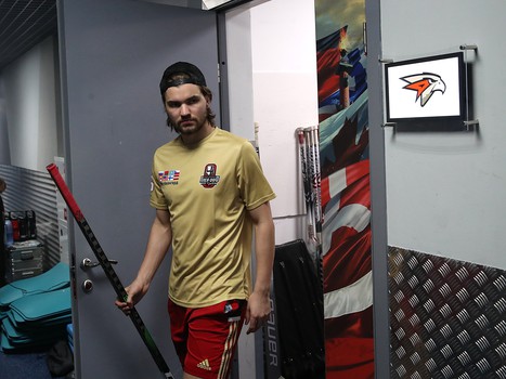 Тренировка «Авангарда» перед стартом финала Кубка Гагарина