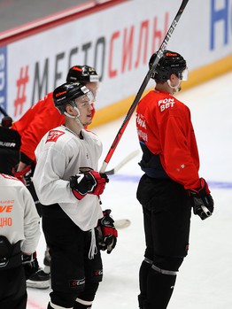 Раскатка «Авангарда» перед третьим матчем серии с «Ак Барсом»