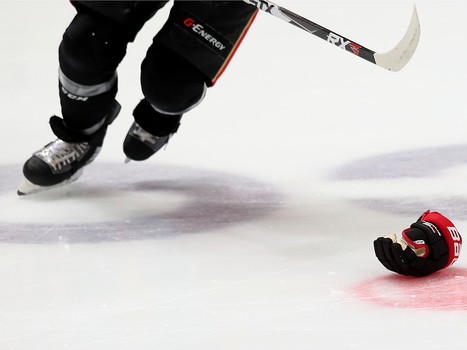 Раскатка «Авангарда» перед матчем с ЦСКА