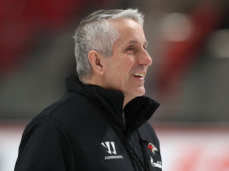 Раскатка «Авангарда» перед первым матчем серии с «Металлургом»