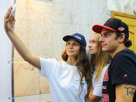 Юнас Анелев и Андре Петерссон в "Летней академии наук"