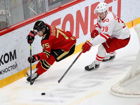 17.02.2022. Товарищеский матч. «Авангард» - «Спартак» 3:5