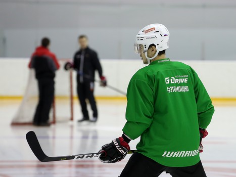 Раскатка «Авангарда» в Уфе перед третьим матчем серии с «Салаватом Юлаевым»