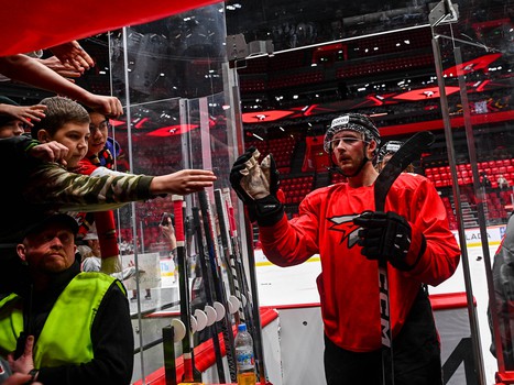 Открытая тренировка «Авангарда» перед плей-офф