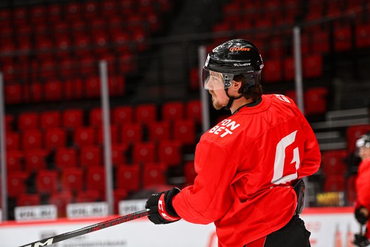 Раскатка «Авангарда» перед матчем с «Салаватом Юлаевым»