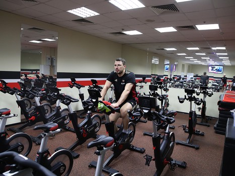 Раскатка «Авангарда» перед матчем с «Автомобилистом»