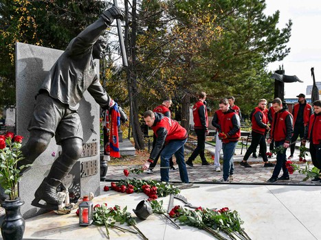 «Авангард» почтил память Алексея Черепанова