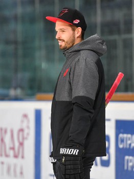 Мастер-класс Доминика Фурха для вратарей хоккейной школы "Авангард"