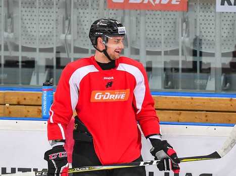 Раскатка "Авангарда" перед матчем с "Ладой"