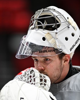 Тренировка «Авангарда» перед матчем с «Автомобилистом»