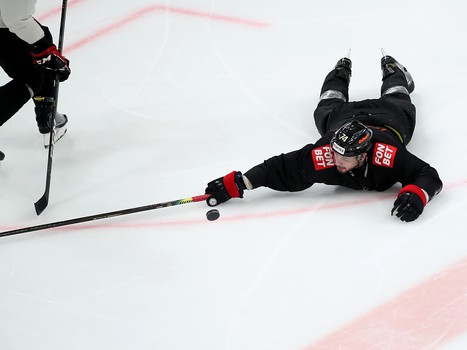 Раскатка «Авангарда» перед матчем с «Металлургом»