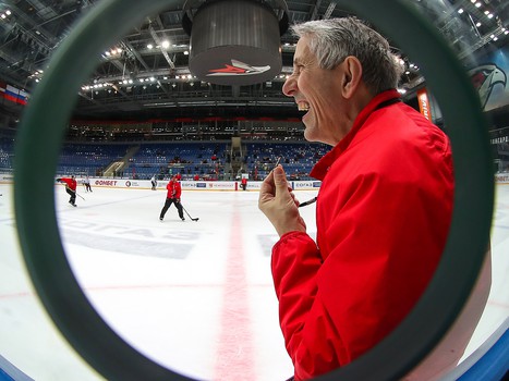 Открытая тренировка «Авангарда» для прессы и болельщиков