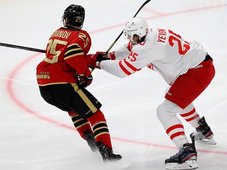 17.02.2022. Товарищеский матч. «Авангард» - «Спартак» 3:5